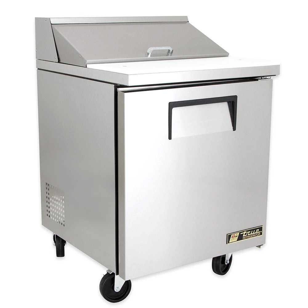 True TSSU-27-08-HC Commercial Cold Food Prep Table with Hydrocarbon Refrigerant
