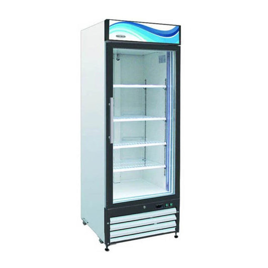 Serv-Ware GF23-HC - Freezer Merchandiser, one-section, 27"W, (1) glass door