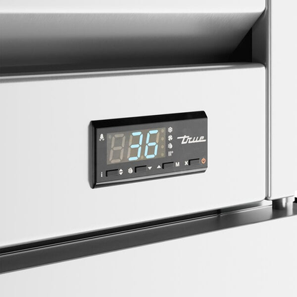 Refrigerador vertical True T-19-HC de 27", una sección, puerta sólida con bisagras a la derecha, 115 V