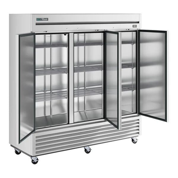 True T-72-HC Reach-in Solid Swing Door Refrigerator with Hydrocarbon Refrigerant