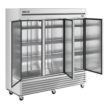 True T-72-HC Reach-in Solid Swing Door Refrigerator with Hydrocarbon Refrigerant