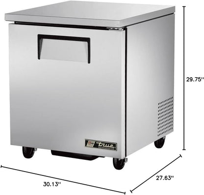 True Manufacturing TUC-27-HC Refrigerator Undercounter Reach-In