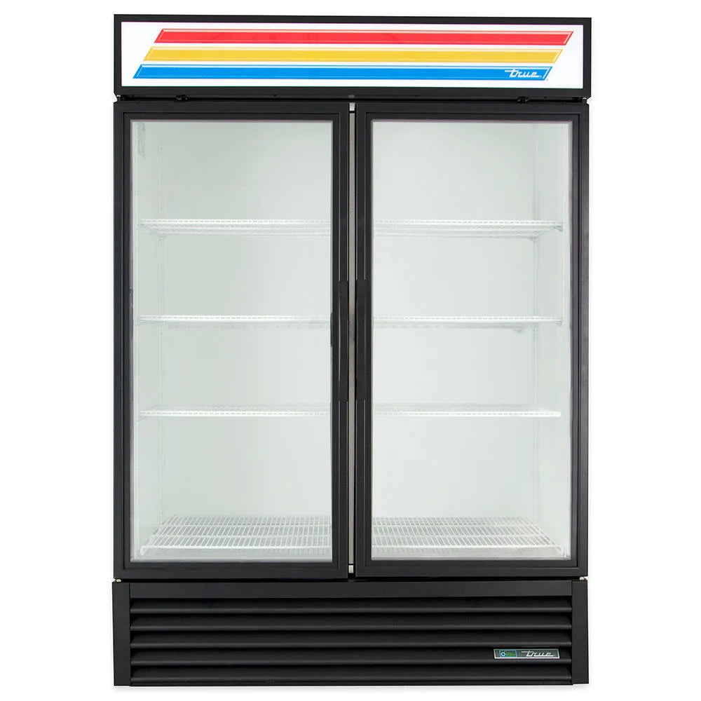 True GDM-49-HC~TSL01 54 1/8" GDM Series Two Section Glass Door