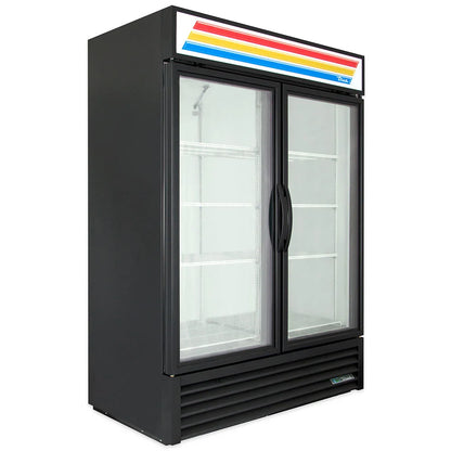 True GDM-49-HC~TSL01 54 1/8" GDM Series Two Section Glass Door
