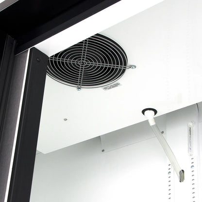 True GDM-49-HC~TSL01 54 1/8" GDM Series Two Section Glass Door