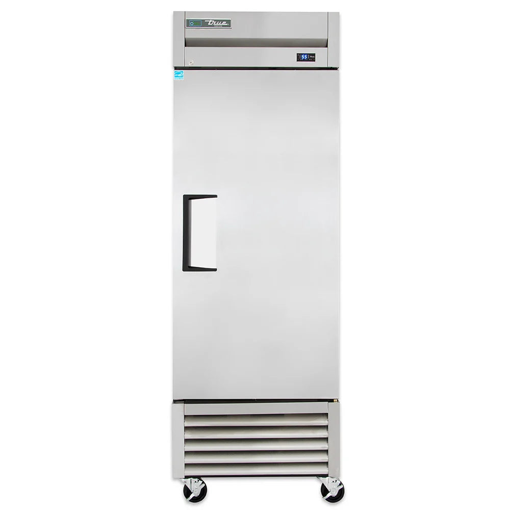 Congelador de puerta batiente sólida de acceso directo True T-23F-HC con refrigerante de hidrocarburos