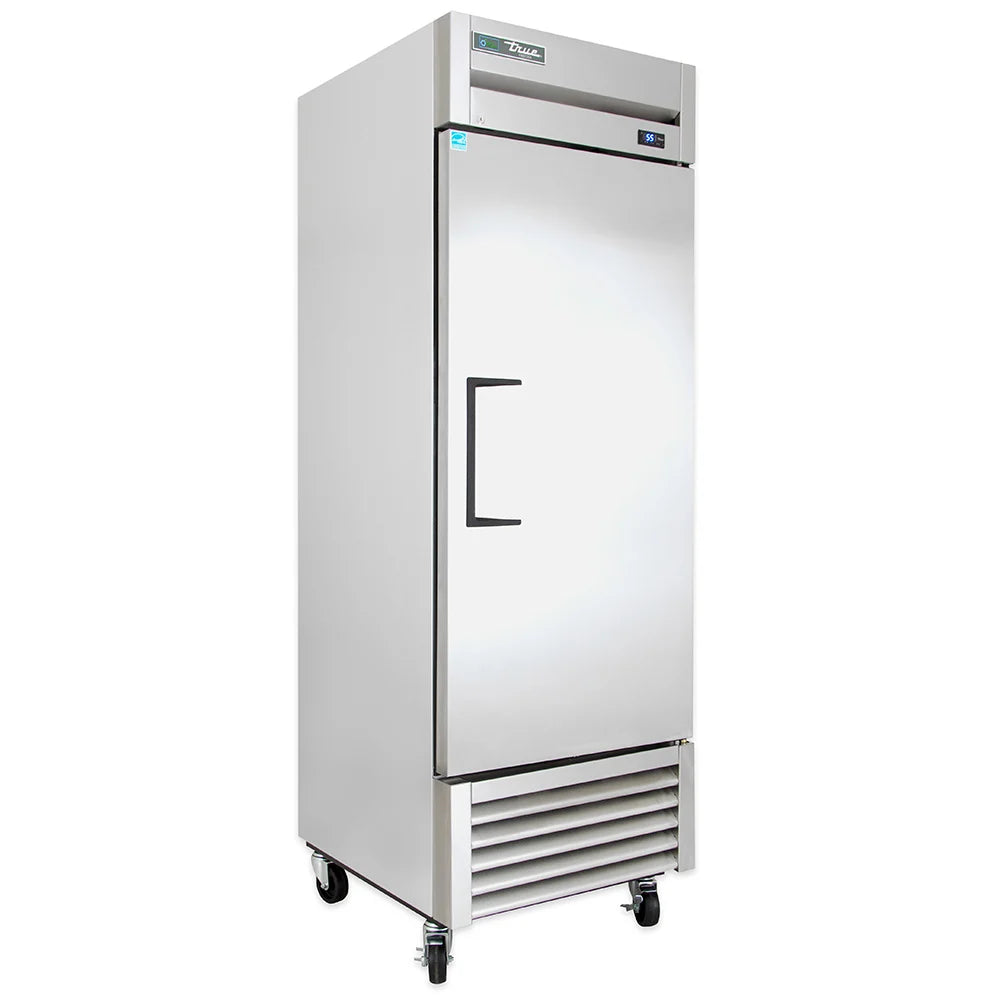 Congelador de puerta batiente sólida de acceso directo True T-23F-HC con refrigerante de hidrocarburos