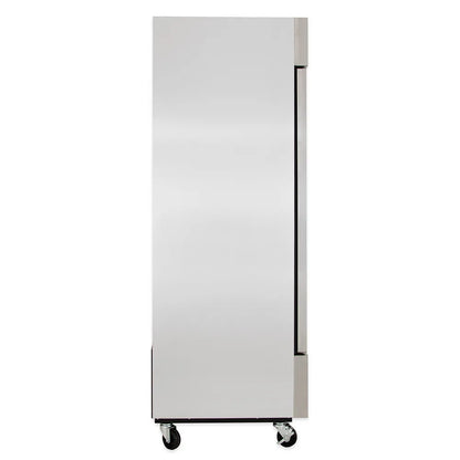 Congelador de puerta batiente sólida de acceso directo True T-23F-HC con refrigerante de hidrocarburos