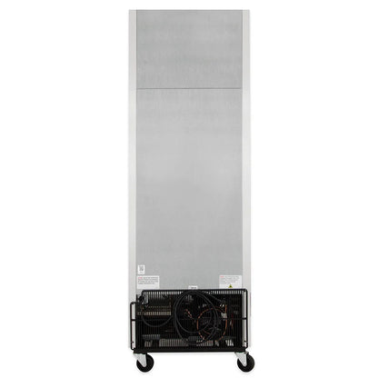 Congelador de puerta batiente sólida de acceso directo True T-23F-HC con refrigerante de hidrocarburos