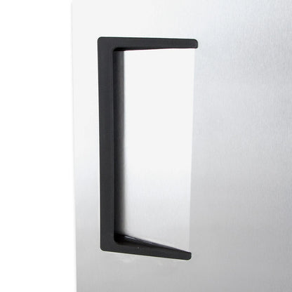 Congelador de puerta batiente sólida de acceso directo True T-23F-HC con refrigerante de hidrocarburos