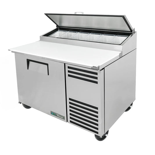 True TPP-44-HC 44" TPPAT Series Pizza Prep Table w/ Refrigerated Base