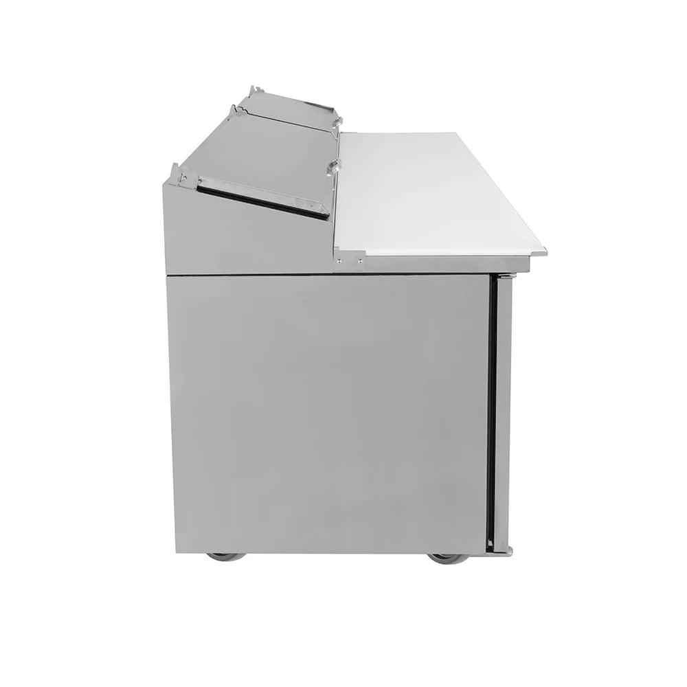 True TPP-67-HC 67" TPPAT Series Pizza Prep Table w/ Refrigerated Base