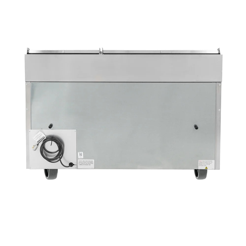 True TPP-67-HC 67" TPPAT Series Pizza Prep Table w/ Refrigerated Base