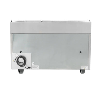 True TPP-67-HC 67" TPPAT Series Pizza Prep Table w/ Refrigerated Base