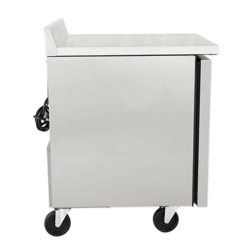 True TWT-27F-HC 28" W Worktop Freezer w/ Section & Right Hinge Door