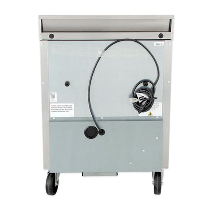 True TWT-27F-HC 28" W Worktop Freezer w/ Section & Right Hinge Door