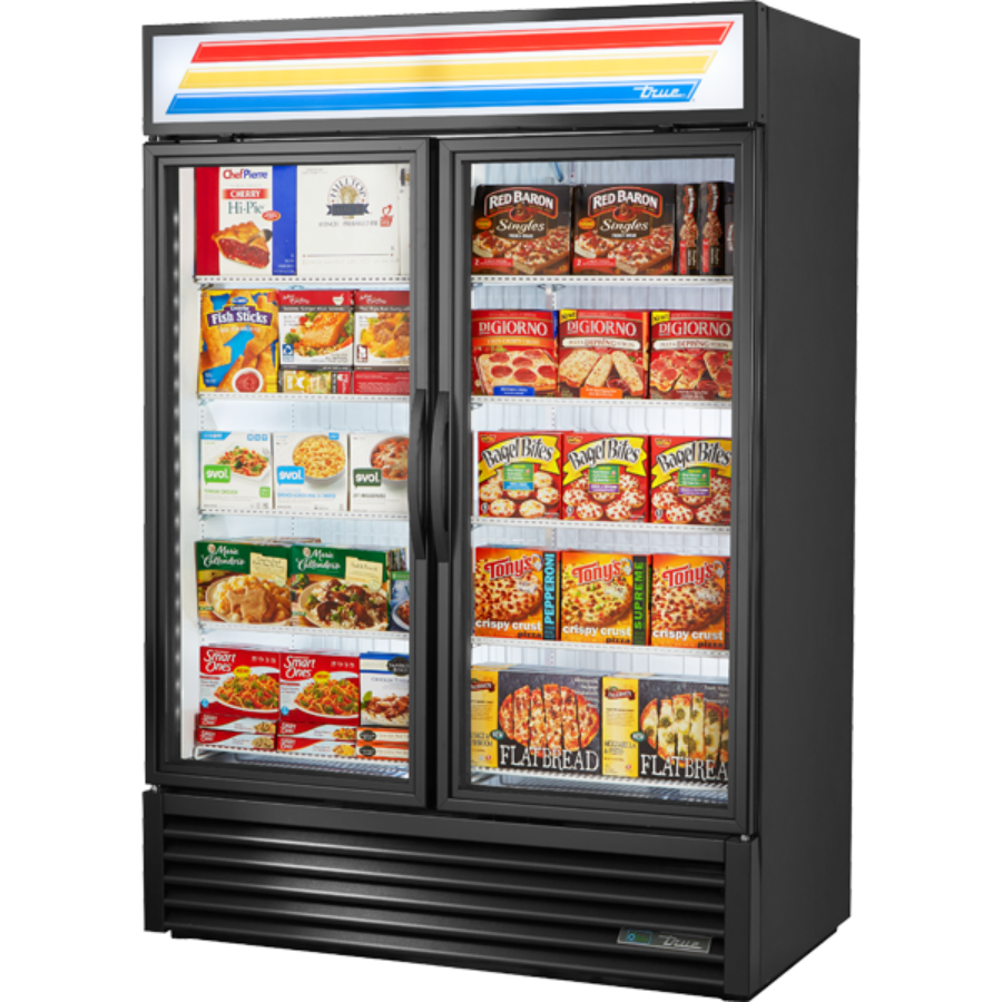 True GDM-49F-HC~TSL01 Glass Door Merchandiser Freezer