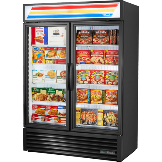 True GDM-49F-HC~TSL01 Glass Door Merchandiser Freezer