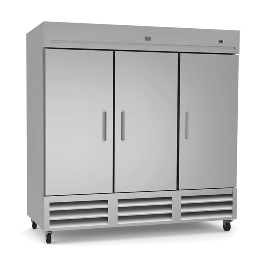 Kelvinator Commercial KCHRI81R3DR (738243) 81" Three Section Reach In Refrigerator