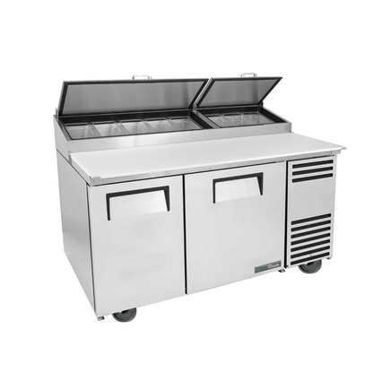 True TPP-AT-60-HC 60" TPPAT Series Pizza Prep Table w/ Refrigerated Base, 115v
