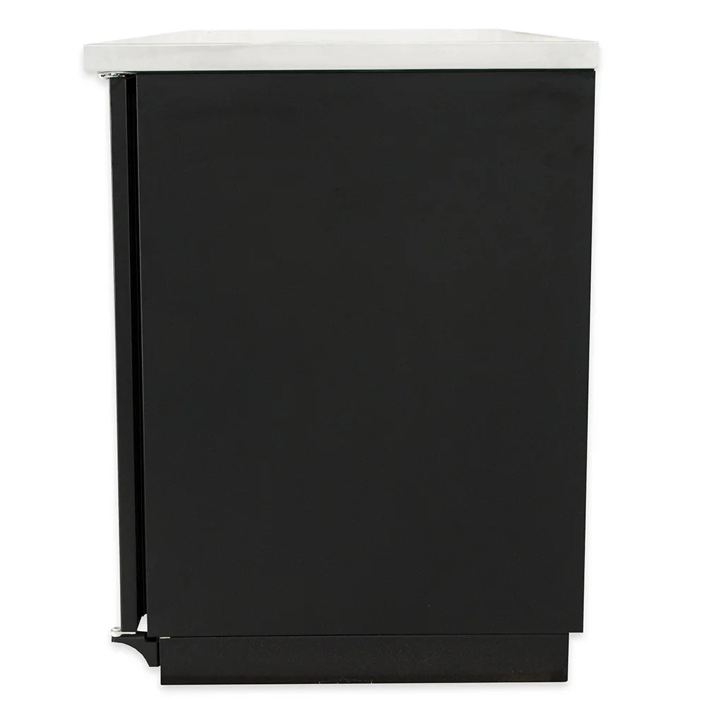 True TBB-2-HC 58 7/8" Bar Refrigerator - 2 Swinging Solid Doors