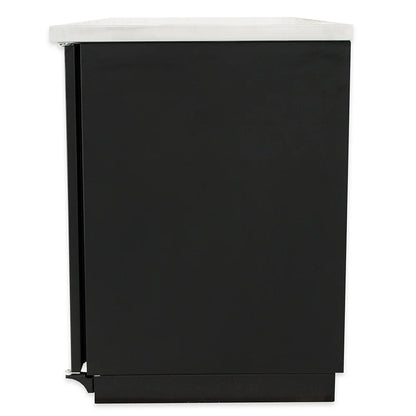 True TBB-2-HC 58 7/8" Bar Refrigerator - 2 Swinging Solid Doors