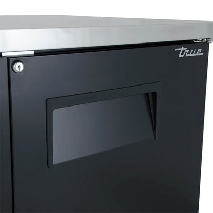 True TBB-3-HC 69" Bar Refrigerator - 2 Swinging Solid Doors