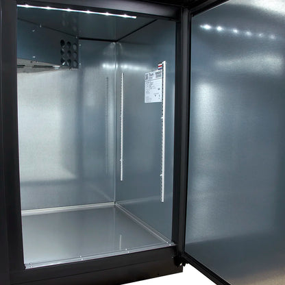 True TBB-3-HC 69" Bar Refrigerator - 2 Swinging Solid Doors
