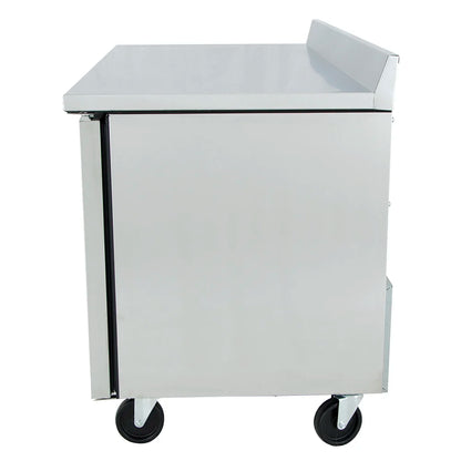 True TWT-27-HC 28" 2-Door Worktop Refrigerator