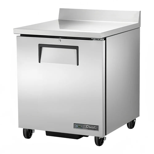 True TWT-27-HC 28" 2-Door Worktop Refrigerator