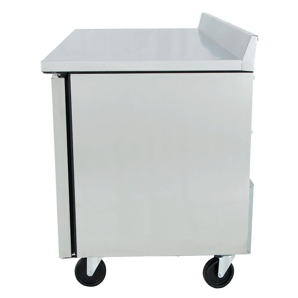 True TWT-48-HC 48" 2-Door Worktop Refrigerator