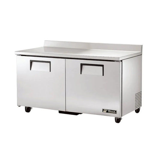 True TWT-48-HC 48" 2-Door Worktop Refrigerator