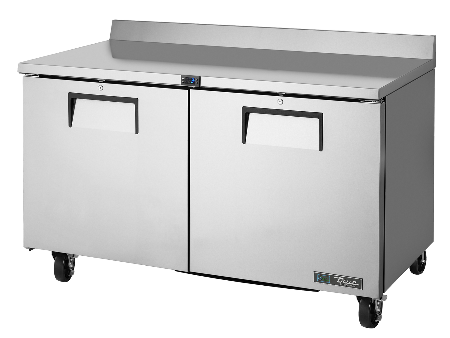 True TWT-60-HC 60" 2-Door Worktop Refrigerator