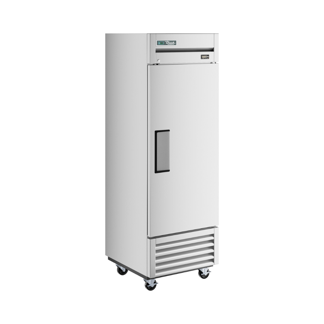 Refrigerador vertical True T-23-HC de 27" con puerta sólida