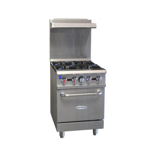 Serv-Ware SGR-4B 4-Burner Gas Range