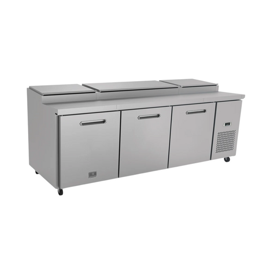 Kelvinator KCHPT92.12 94″ 3 Door Pizza Prep Refrigerator