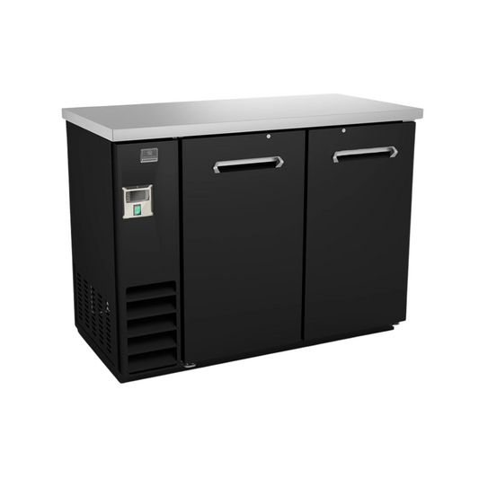 Kelvinator KCHBB48S 48″ 2 Door Solid Back Bar Refrigerator