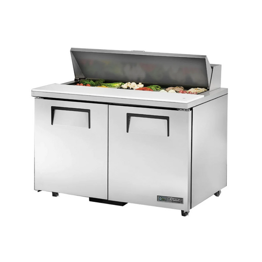 True TSSU-48-12-HC Commercial Cold Food Prep Table with Hydrocarbon Refrigerant